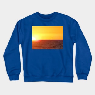 Flying into the sunset Crewneck Sweatshirt